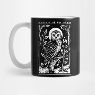 Creature Of The Night Owl Mug